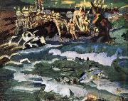 Mikhail Vrubel Thirty-three warrior oil painting picture wholesale